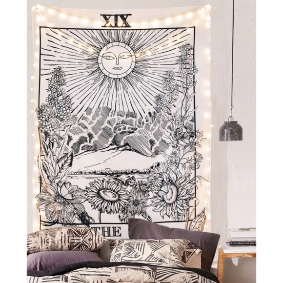 Tarot Medieval Sun Vintage/Antique European Wall Divination Art Decoration - Picture 2 of 7